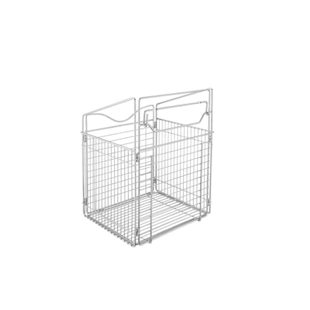 Rev-A-Shelf Rev-A-Shelf Steel Tilt Out Hamper for Custom Closet Systems CTOHB-161319-CR-52